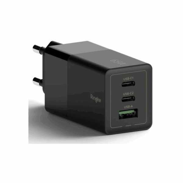 ringke gan 3 ports network charger 65w