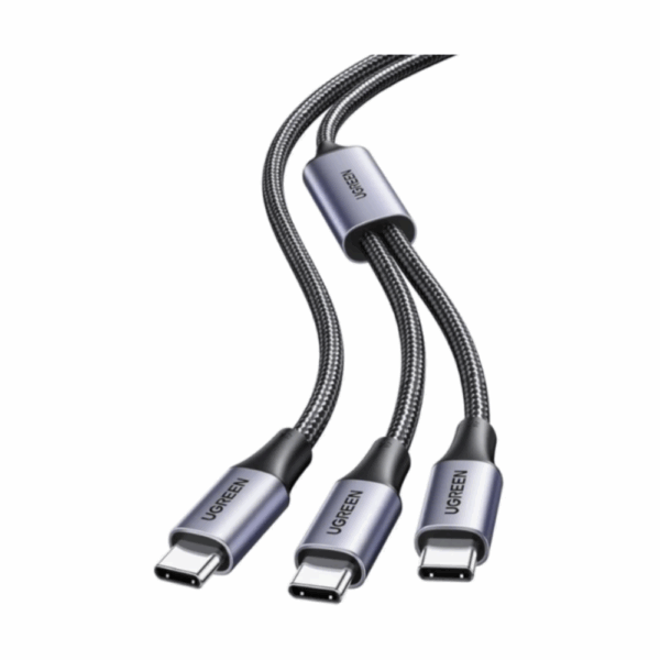 ugreen 20313 usb c to lightning silicone cable 1m (navy blue)
