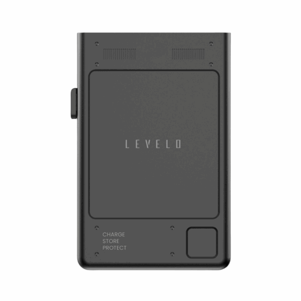 levelo onyx portable 5000mah 3 in 1 cardholder power bank