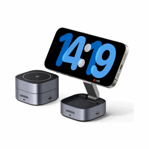 ugreen 35278 2 in 1 magnetic wireless charger