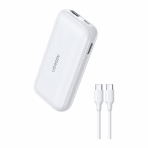 ugreen 25189 nexode 10000mah 2way fast charging mobile battery 30w white