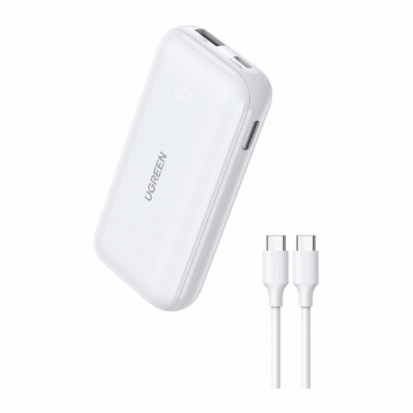 ugreen 25189 nexode 10000mah 2way fast charging mobile battery 30w white
