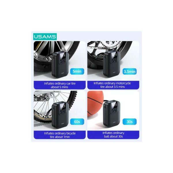 usams us zb215 mini car air pump