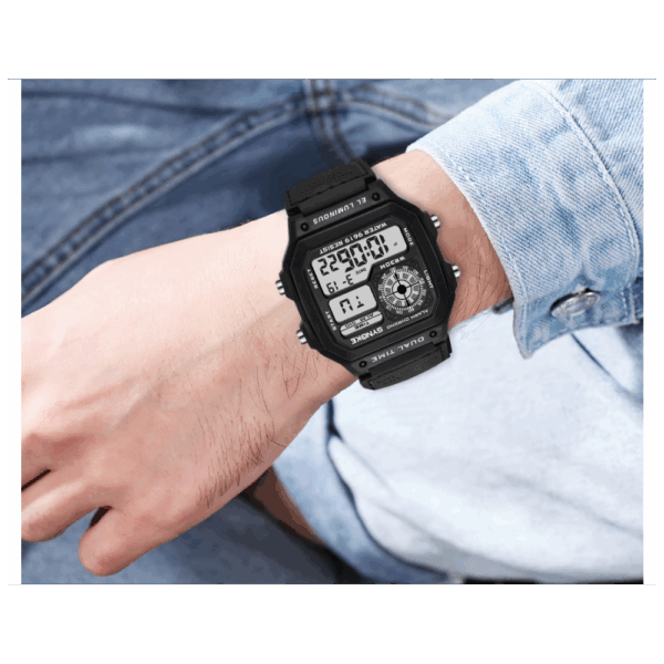 synoke waterproof digital watch