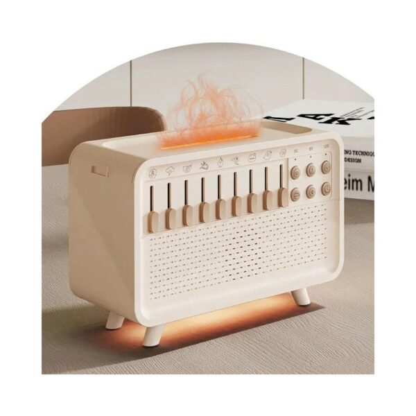 white noise night light humidifier for sleep, sound box white noise sound machine