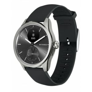 withings smart watch scanwatch 42mm black (wh hwa10)