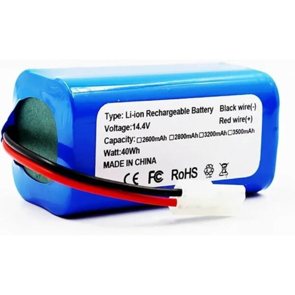 xiaomi robovac e10 li ion battery (h18650ch 4s1p) 2600mah
