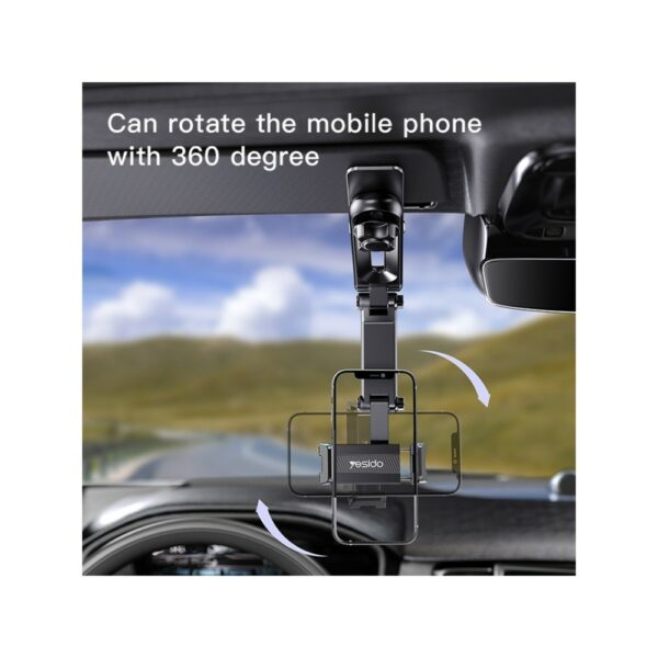 yesido c194 car sun visor using phone holder
