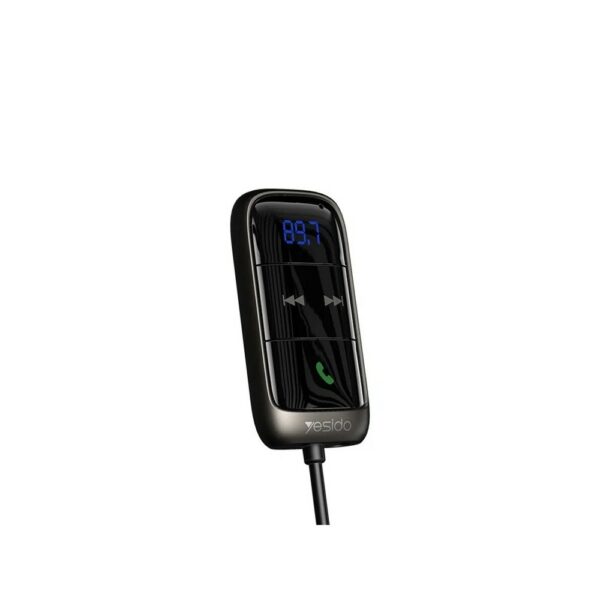 yesido yau32 wireless aux car fm receiver audio adapter