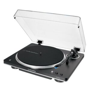 audio technica at lp70xbt fully automatic wireless turntable (black/silver)