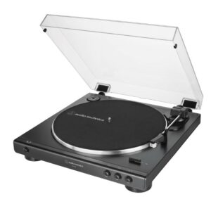 audio technica at lp60x fully automatic turntable (black)