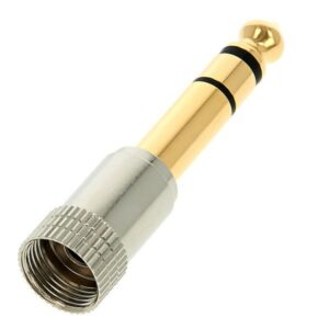 audio technica headphone jack adapter 3.5mm to 6.3mm