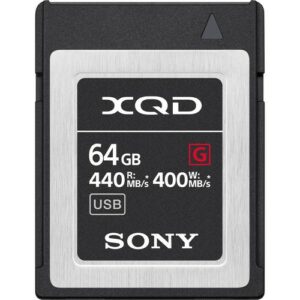 sony g series xqd memory card (64gb)