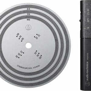 audio technica at6181dl stroboscope disc and quartz strobe light