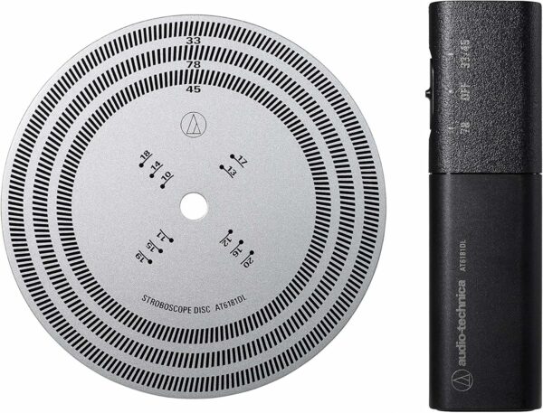 audio technica at6181dl stroboscope disc and quartz strobe light