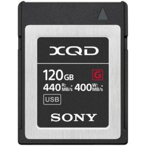 sony g series xqd memory card (120gb)