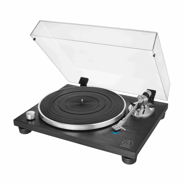 audio technica at lpw30bk fully manual belt drive turntable