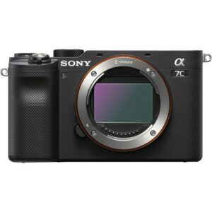 sony a7c mirrorless (body only) black