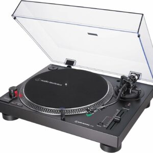 audio technica at lp120xusb bk turntable (analog & usb) (black)