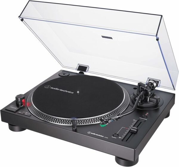 audio technica at lp120xusb bk turntable (analog & usb) (black)