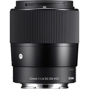 sigma 23mm f/1.4 dc dn contemporary (fujifilm x mount)