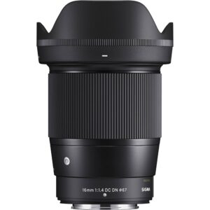 sigma 16mm f/1.4 dc dn contemporary (fujifilm x mount)