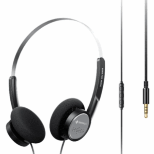 fiio f4411w snowsky wind on ear wired headphone (black)