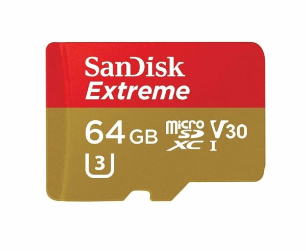 sandisk extreme microsdxc uhs i card (64gb)