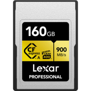lexar professional cfexpress type a card gold series (160gb)