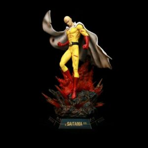 one punch man saitama statue figure (43cm) (101225856)