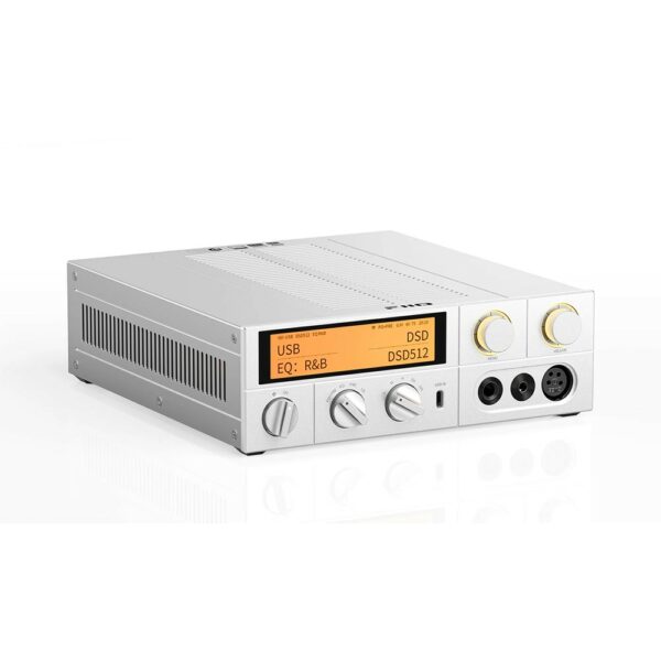 fiio k17 desktop dac & headphone amplifier (silver)