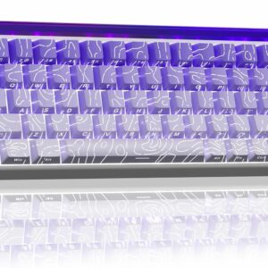 aula hero 68 he 60% wired gaming keyboard dragon king magnetic switch
