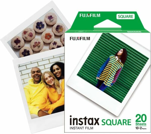 fujifilm instax square instant film (20 sheets)
