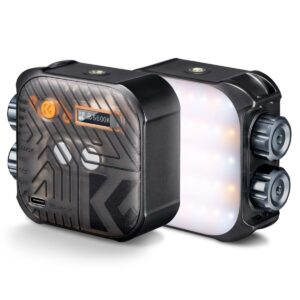 k&f concept bi color led video light