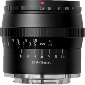 ttartisan 50mm f/1.2 lens (sony e mount)