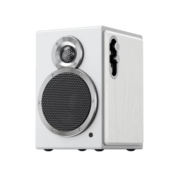 fiio sa1 high fidelity desktop speaker (white)