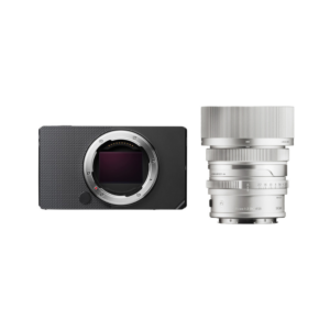 sigma bf mirrorless (black) with 35mm f2 (silver)
