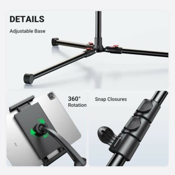 ugreen 15647 tablet and phone tripod stand