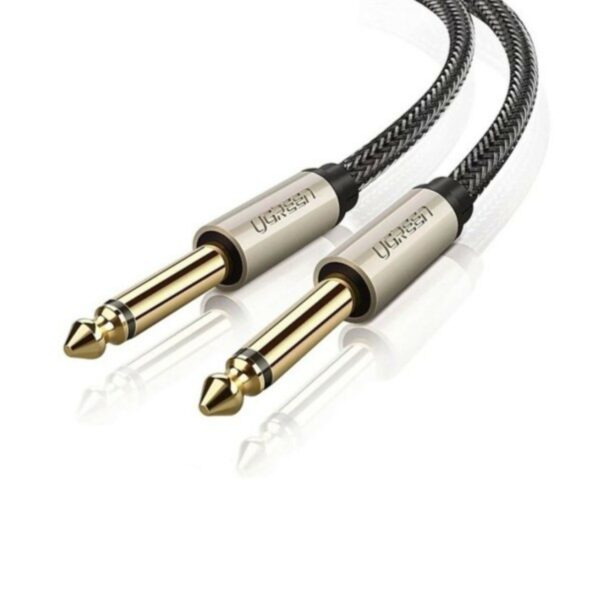 ugreen 10640 6.5mm male to male audio cable gray 5m