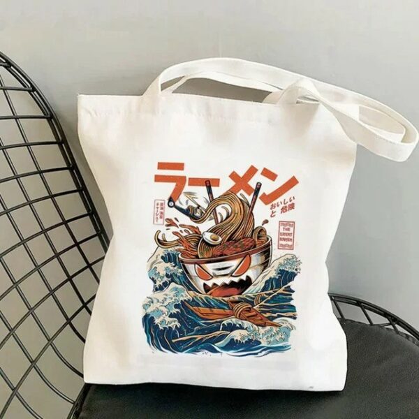 the great wave of kanagawa tote bag