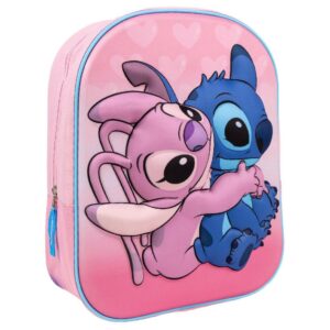 disney stitch and angel 3d backpack