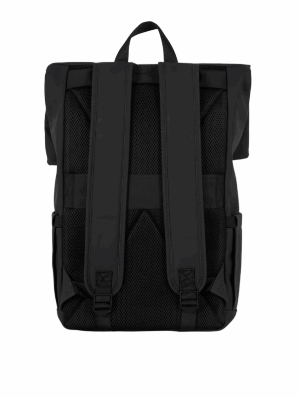 roll top backpack (black)