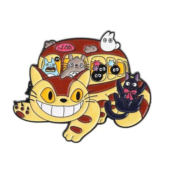 studio ghibli characters enamel pins