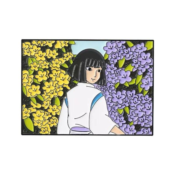 studio ghibli characters enamel pins