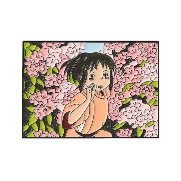 studio ghibli characters enamel pins