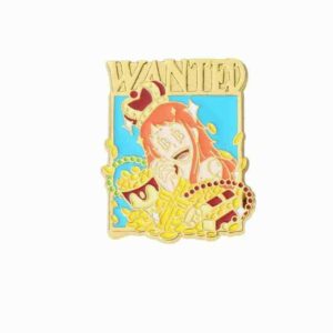 one piece wanted enamel pins