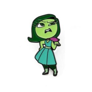 inside out disgust enamel pin