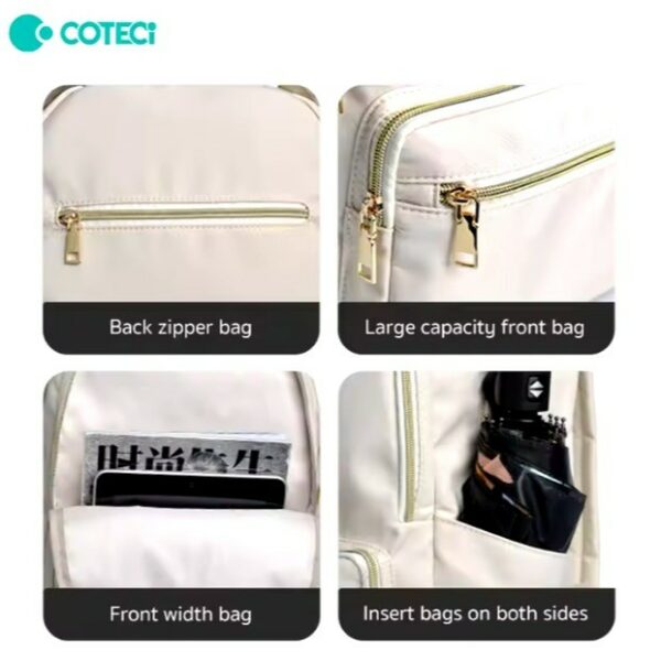 coteetci nylon series double shoulder bag (14078 gr)