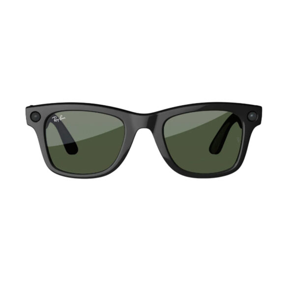 ray ban wayfarer shine black green
