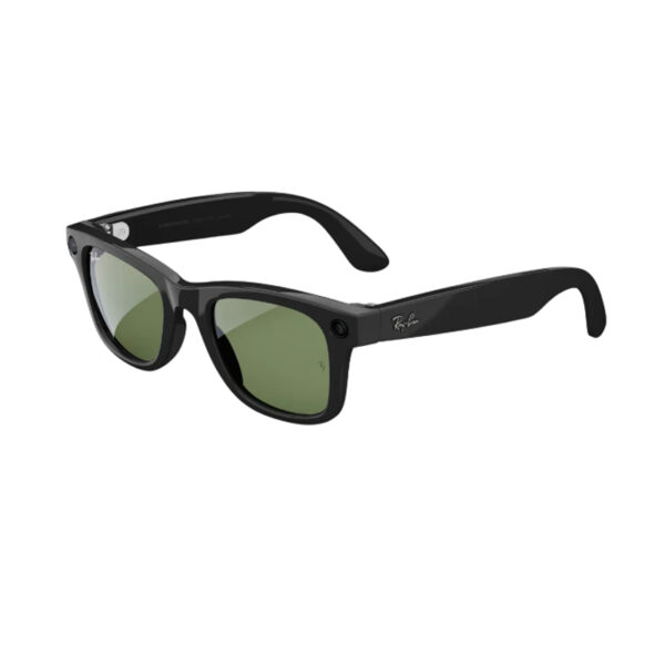 ray ban wayfarer shine black green